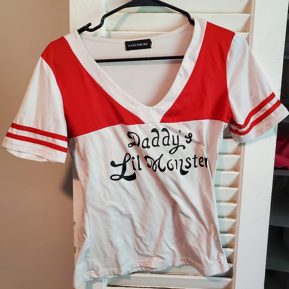 Harley Quinn Daddy's little monster shirt
